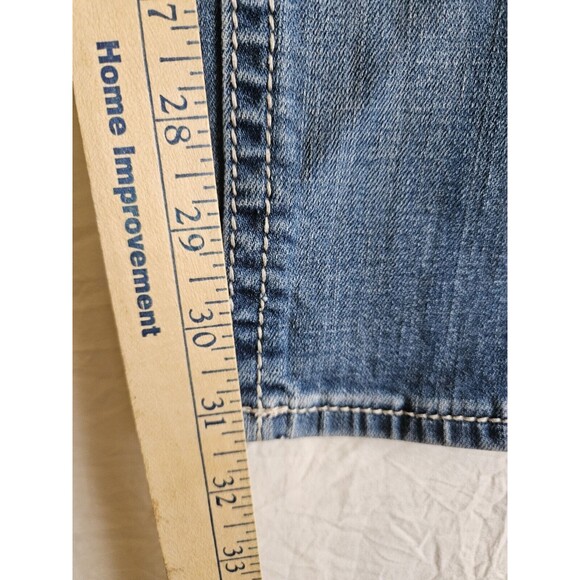 BE ROCK FOR EXPRESS Jeans Women's 28 (30x31.5) Blue Low-Rise Skinny Denim GUC - Picture 7 of 12